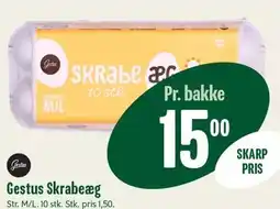 Min Købmand Gestus Skrabeæg tilbud