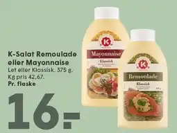 SPAR K-Salat Remoulade eller Mayonnaise tilbud