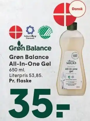 SPAR Grøn Balance All-In-One Gel tilbud