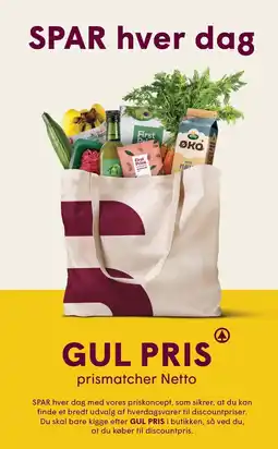 SPAR GUL PRIS prismatcher Netto tilbud