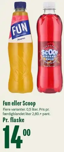 Min Købmand Fun eller Scoop tilbud