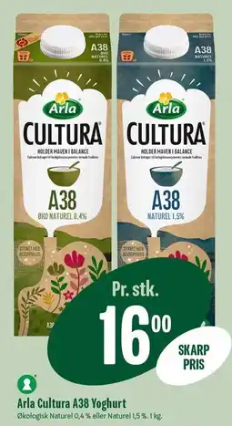 Min Købmand Arla Cultura A38 Yoghurt tilbud