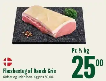 Min Købmand Flæskesteg af Dansk Gris tilbud