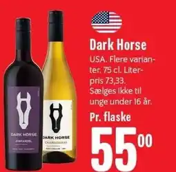 Min Købmand Dark Horse tilbud