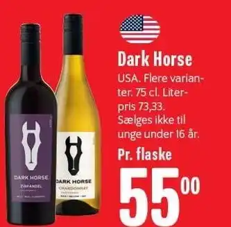 Min Købmand Dark Horse tilbud