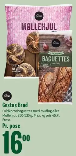 Min Købmand Gestus Brød tilbud