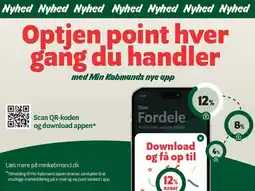 Min Købmand Optjen point hver gang du handler tilbud