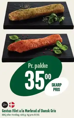 Min Købmand Gestus Filet a la Mørbrad af Dansk Gris tilbud