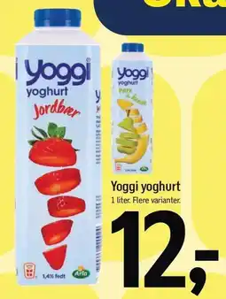 Føtex Yoggi Yoghurt tilbud