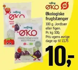 Føtex Salling ØKO Økologiske frugtstænger tilbud