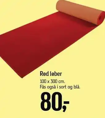 Føtex Rød løber tilbud