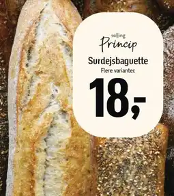 Føtex Salling Princip Surdejsbaguette tilbud