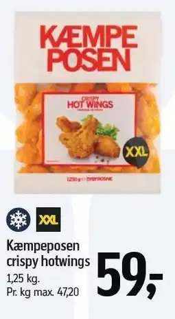 Føtex Kæmpeposen crispy hotwings tilbud