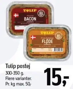 Føtex Tulip postej tilbud