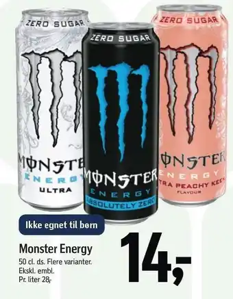 Føtex Monster Energy tilbud