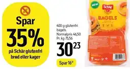 Føtex Spar 35% på Schär glutenfri brød eller kager tilbud