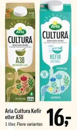 Føtex Arla Cultura Kefir eller A38 tilbud