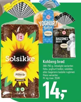 Føtex Kohberg brød tilbud