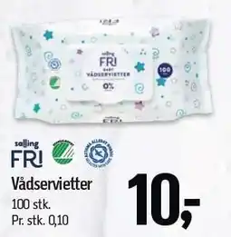 Føtex Salling FRI Vådservietter tilbud