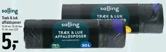 Føtex Salling Træk & luk affaldsposer tilbud