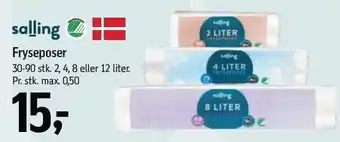 Føtex Salling Fryseposer tilbud