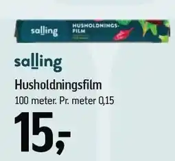 Føtex Salling Husholdningsfilm tilbud