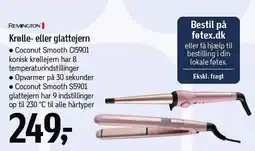 Føtex Remington Krølle- eller glattejern tilbud