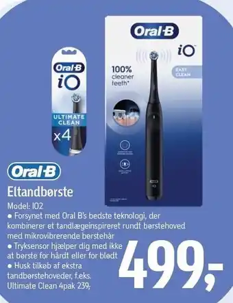 Føtex Oral-B Eltandbørste tilbud