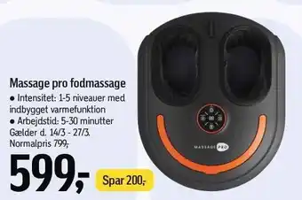 Føtex Massage pro fodmassage tilbud