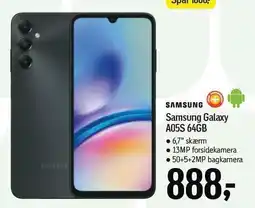 Føtex Samsung Galaxy A05S 64GB tilbud