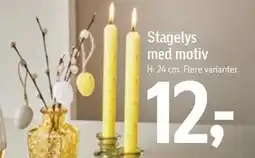 Føtex Stagelys med motiv tilbud