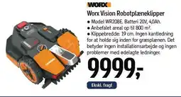 Føtex Worx Vision Robotplæneklipper tilbud