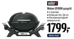 Føtex Weber Q1100N gasgrill tilbud