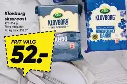 Bilka ARLA Klovborg skæreost tilbud