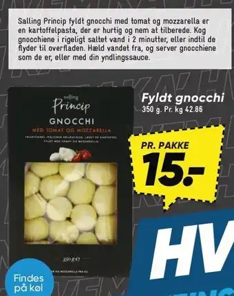 Bilka PRINCIP Fyldt gnocchi tilbud