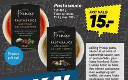 Bilka PRINCIP Pastasauce tilbud