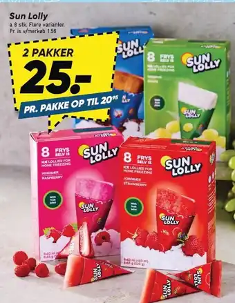 Bilka Sun Lolly tilbud