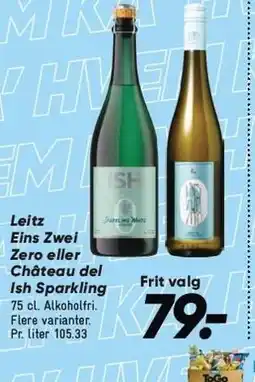 Bilka Leitz Eins Zwei Zero eller Château del Ish Sparkling tilbud