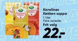 Bilka Karolines køkken suppe tilbud