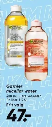 Bilka Garnier micellar water tilbud