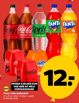 Netto Coca-Cola sodavand tilbud