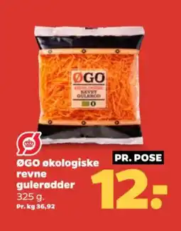 Netto ØGO økologiske revne gulerødder tilbud