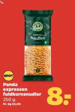Panda expressen fuldkornsnudler