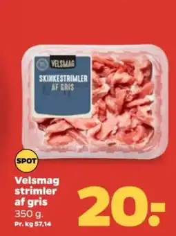 Netto Velsmag strimler af gris tilbud