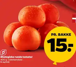 Netto Økologiske runde tomater tilbud