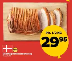 Netto Velsmag dansk ribbenssteg tilbud