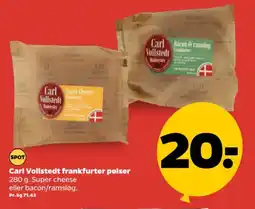 Netto Carl Vollstedt frankfurter pølser tilbud