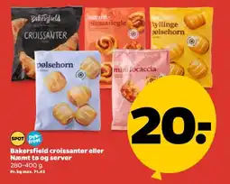 Netto Bakersfield croissanter eller Næmt tø og server tilbud