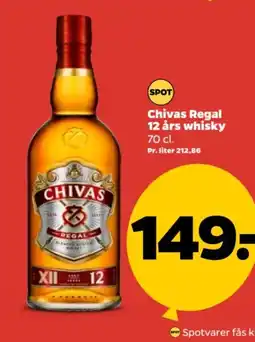 Netto Chivas Regal 12 års whisky tilbud