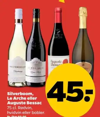 Netto Silverboom, Le Arche eller Auguste Bessac tilbud